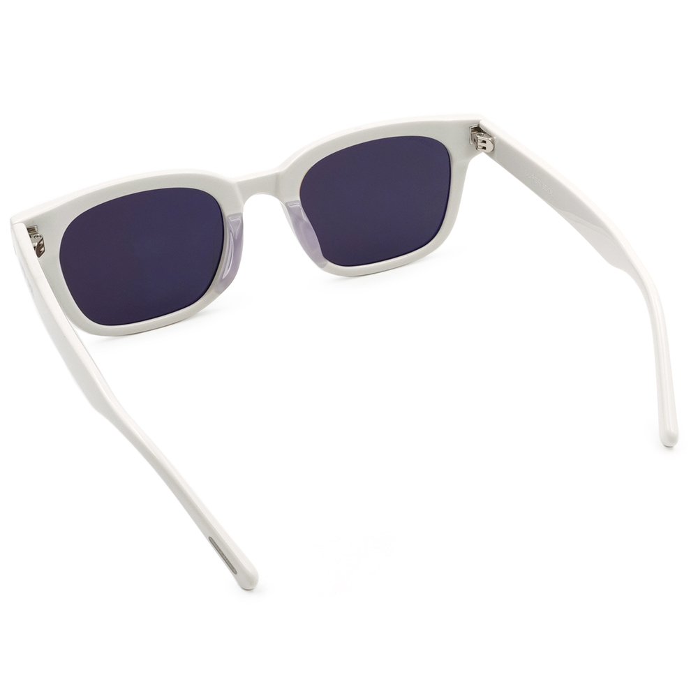 SUPER IDOL | 愜意節奏方框太陽眼鏡 | 香草白