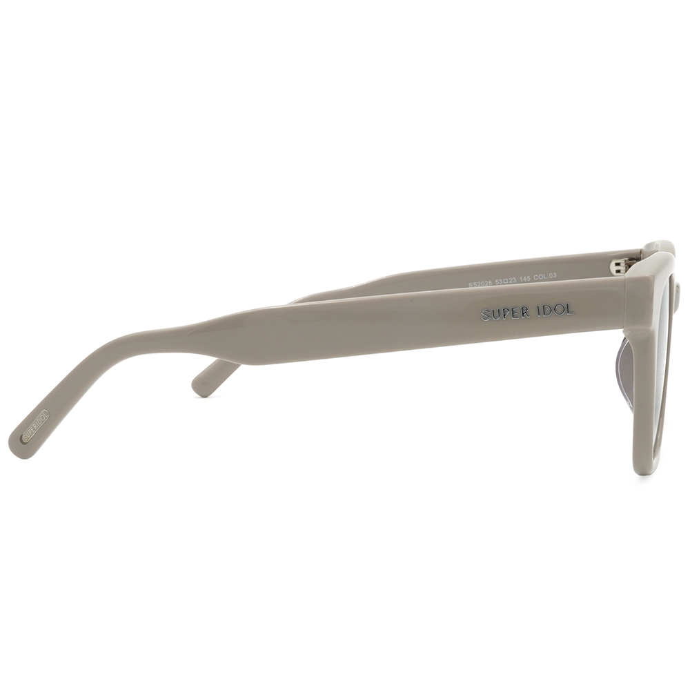 SUPER IDOL | 愜意節奏方框太陽眼鏡 | 烤奶杏
