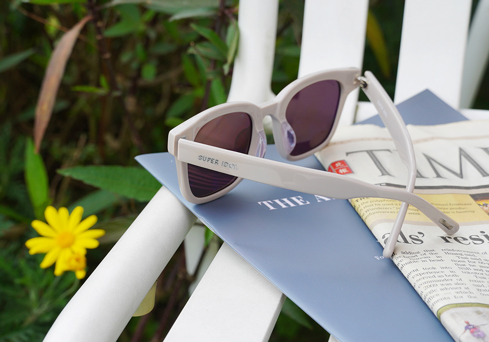 SUPER IDOL | 愜意節奏方框太陽眼鏡 | 烤奶杏