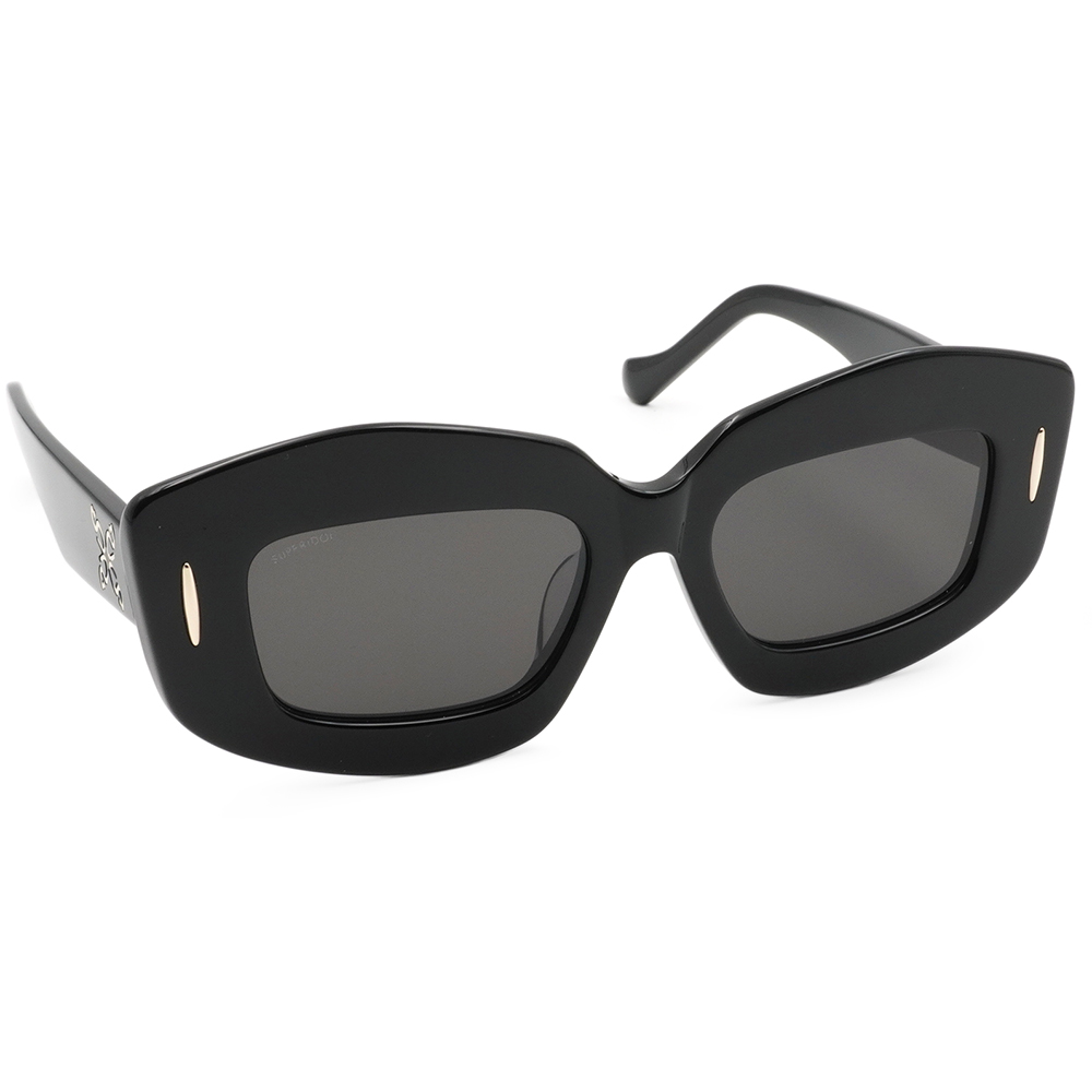 SUPER IDOL | 流行韓風長方框太陽眼鏡 | 俐落黑