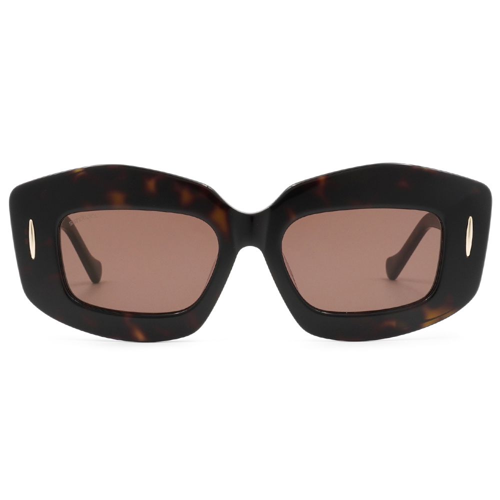 SUPER IDOL | 流行韓風長方框太陽眼鏡 | 時髦玳瑁