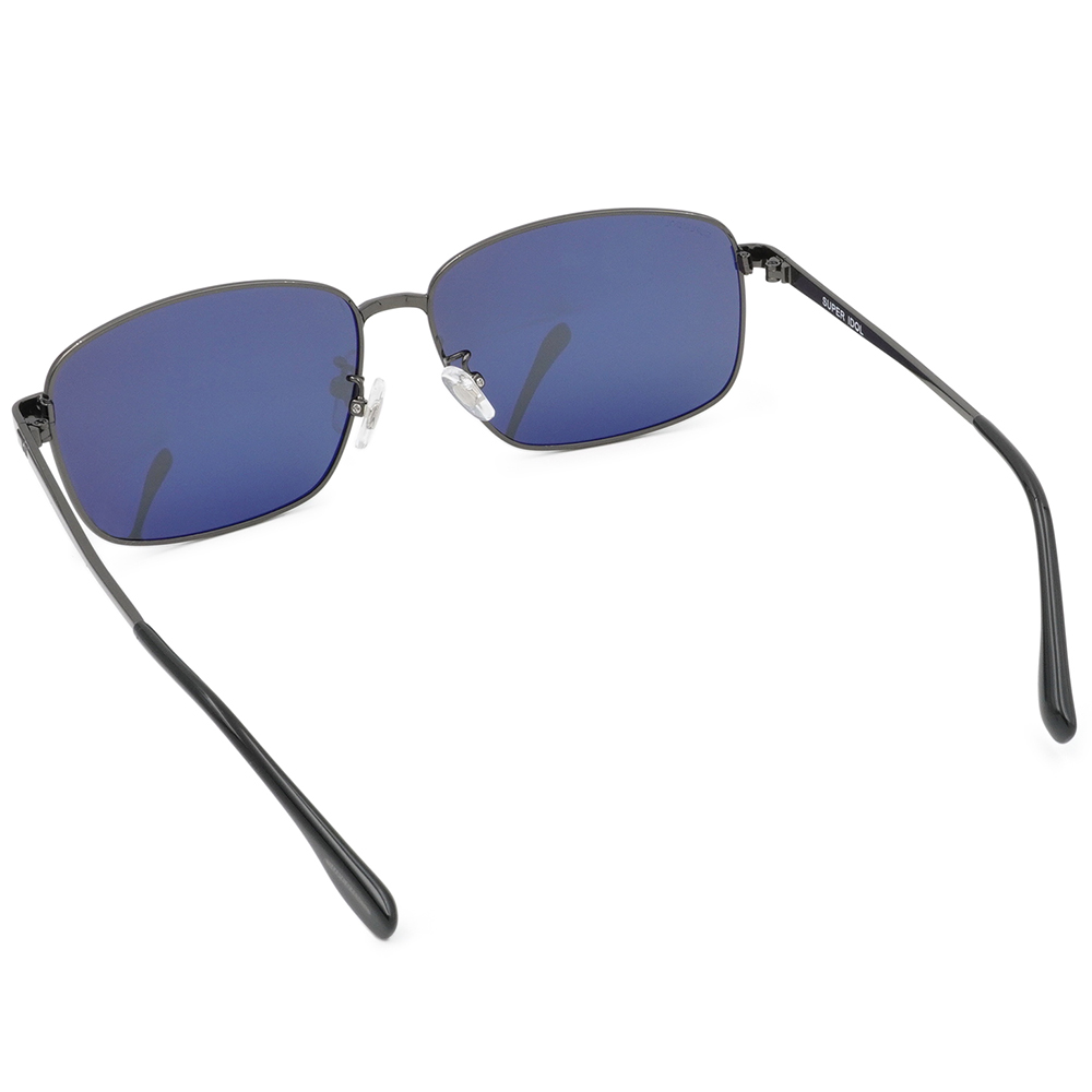 SUPER IDOL | 黑夜暗號長方框太陽眼鏡 | 晶透黑