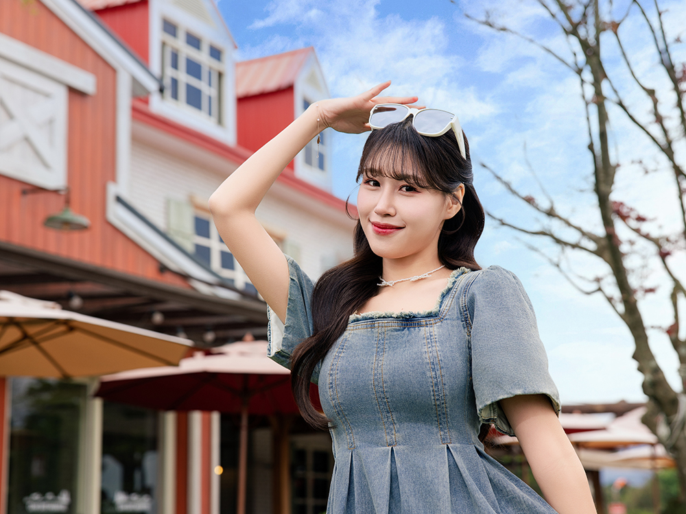 SUPER IDOL | 套鏡 | 領銜主角大方框太陽眼鏡 | 韓系米白