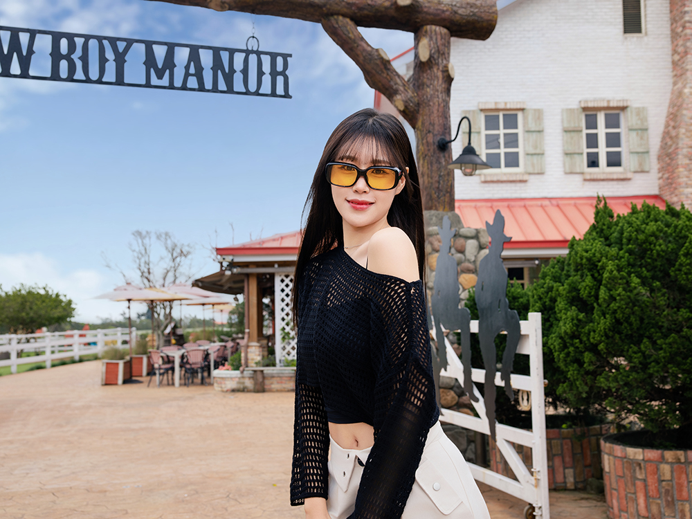 SUPER IDOL | 套鏡 | 復古粗黑長方框太陽眼鏡 | 潮流黑x黃