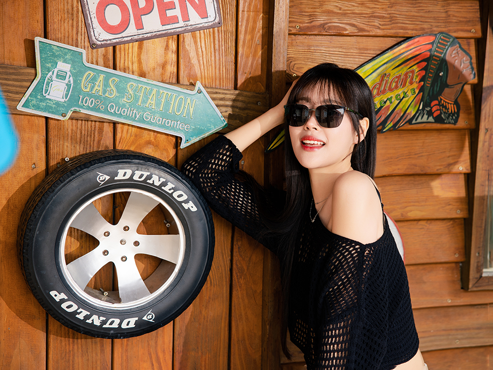 SUPER IDOL | 風度翩翩長方框太陽眼鏡 | 紳士黑