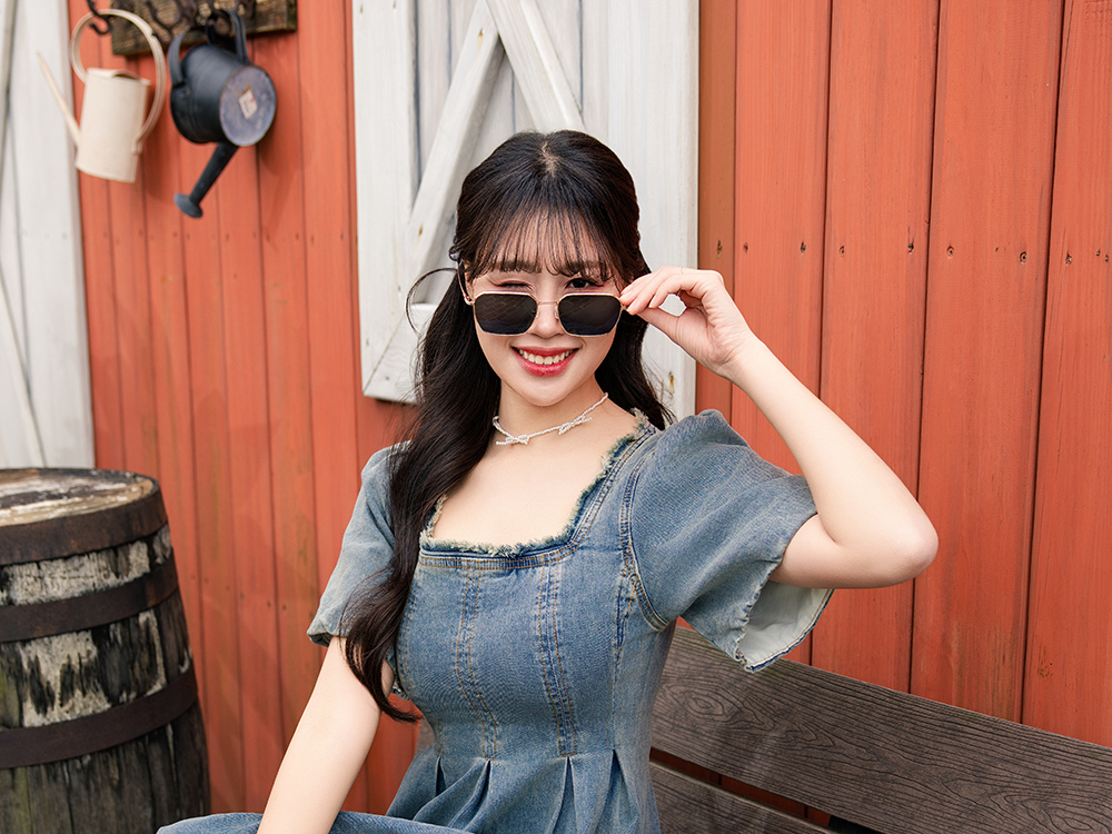 SUPER IDOL | 商業菁英方框太陽眼鏡 | 紳士黑金