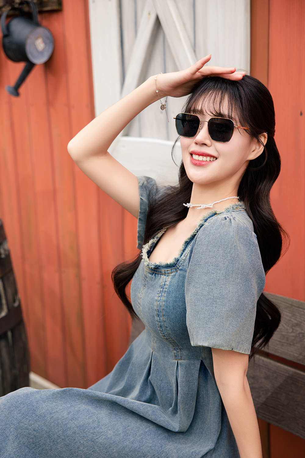 SUPER IDOL | 商業菁英方框太陽眼鏡 | 紳士黑金