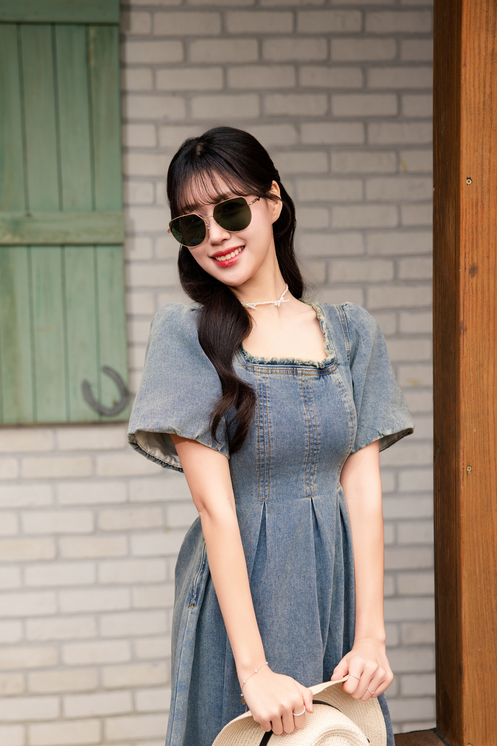 SUPER IDOL | 都市品味多邊框太陽眼鏡 | 典雅金