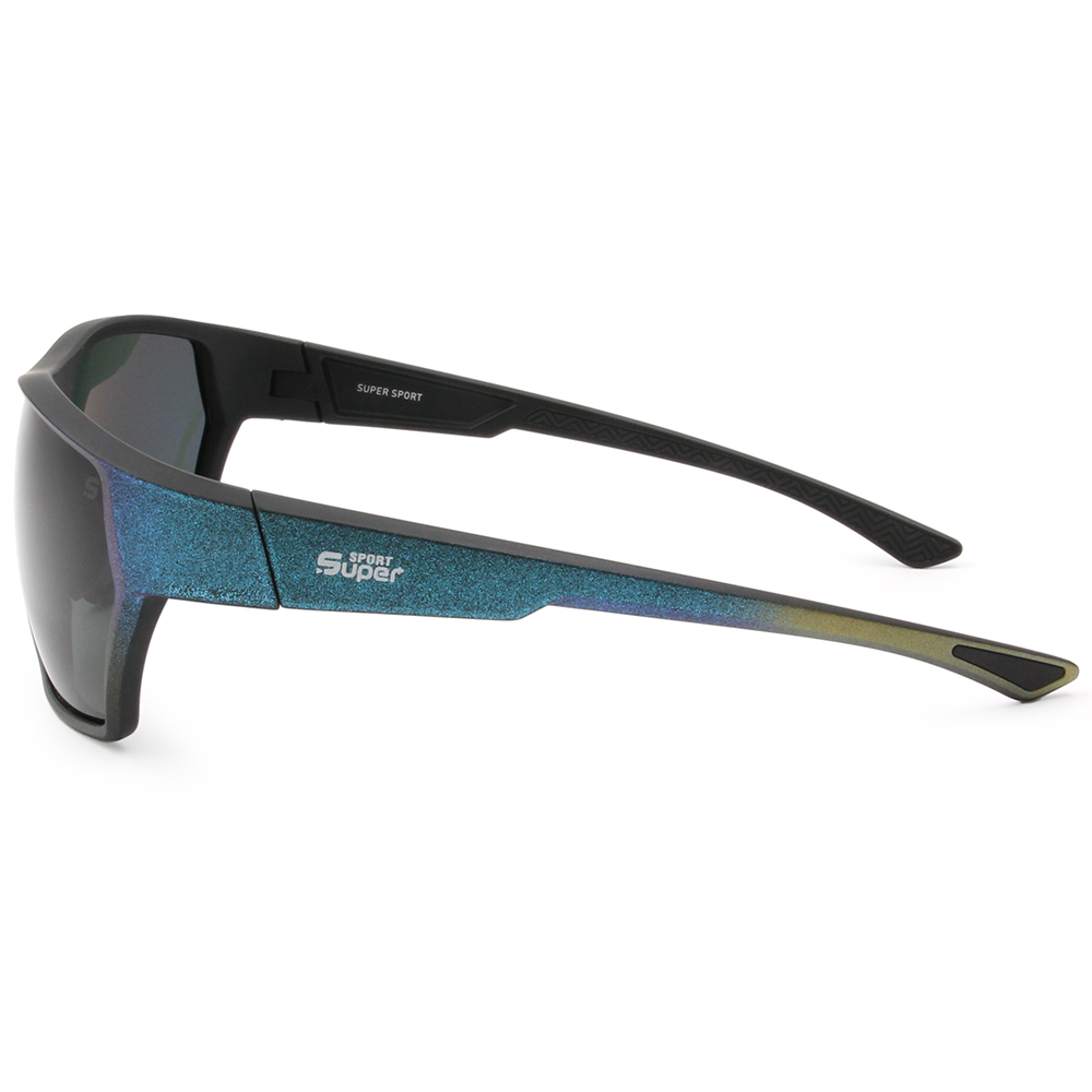 SUPER SPORT | 自由風範方框運動太陽眼鏡 | 漸層藍
