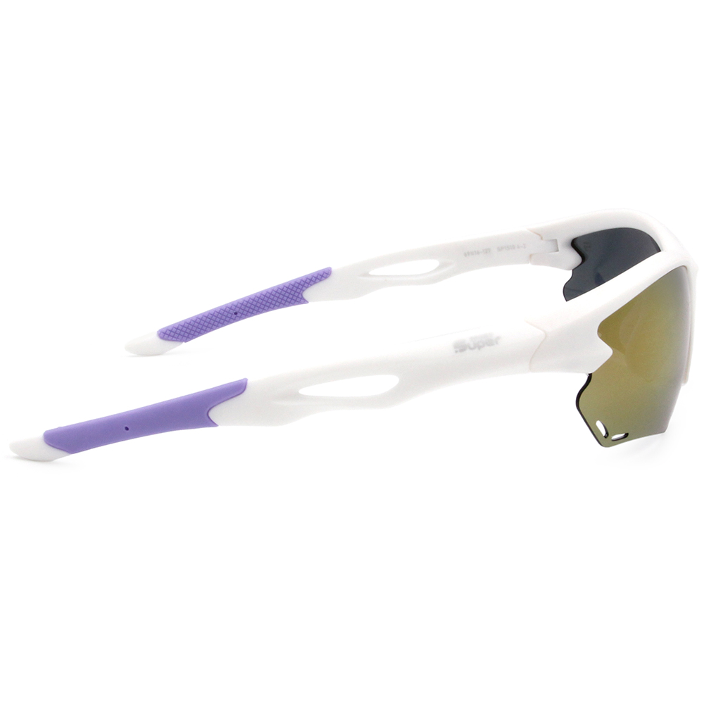 SUPER SPORT | 前衛未來風長方框運動太陽眼鏡 | 夢白紫