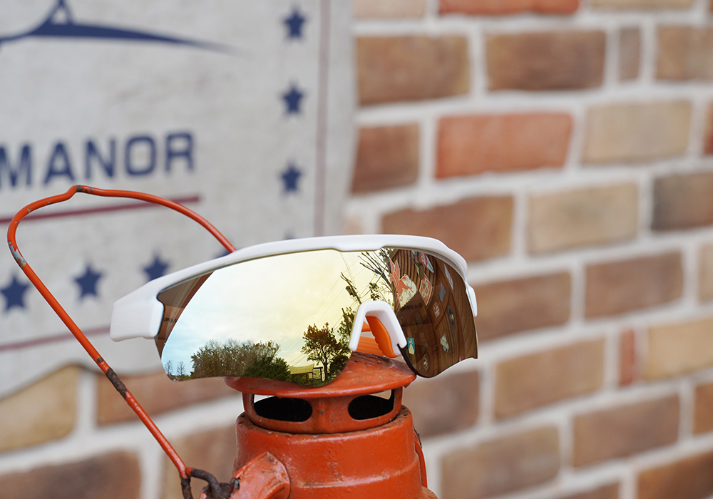 SUPER SPORT | 無所畏懼護眼框太陽眼鏡 | 亮白橘