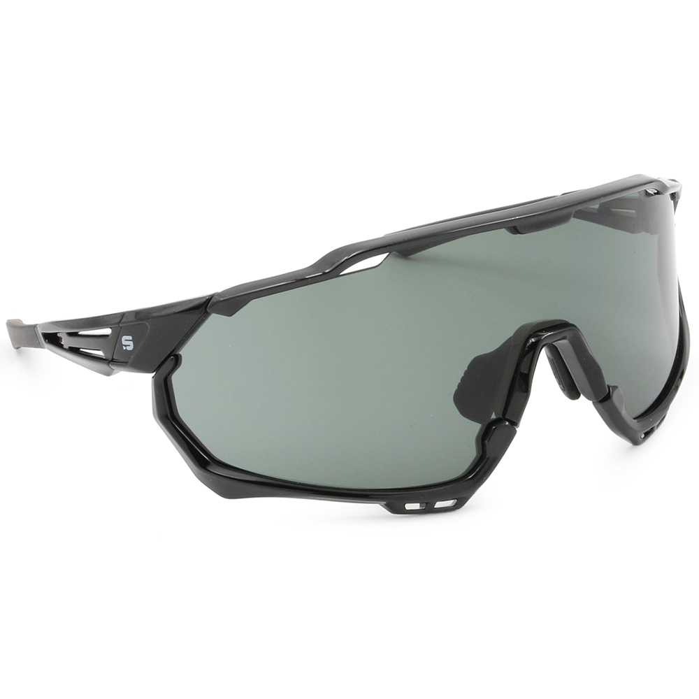 SUPER SPORT | 拼接雙色護眼框太陽眼鏡 | 百搭黑x灰