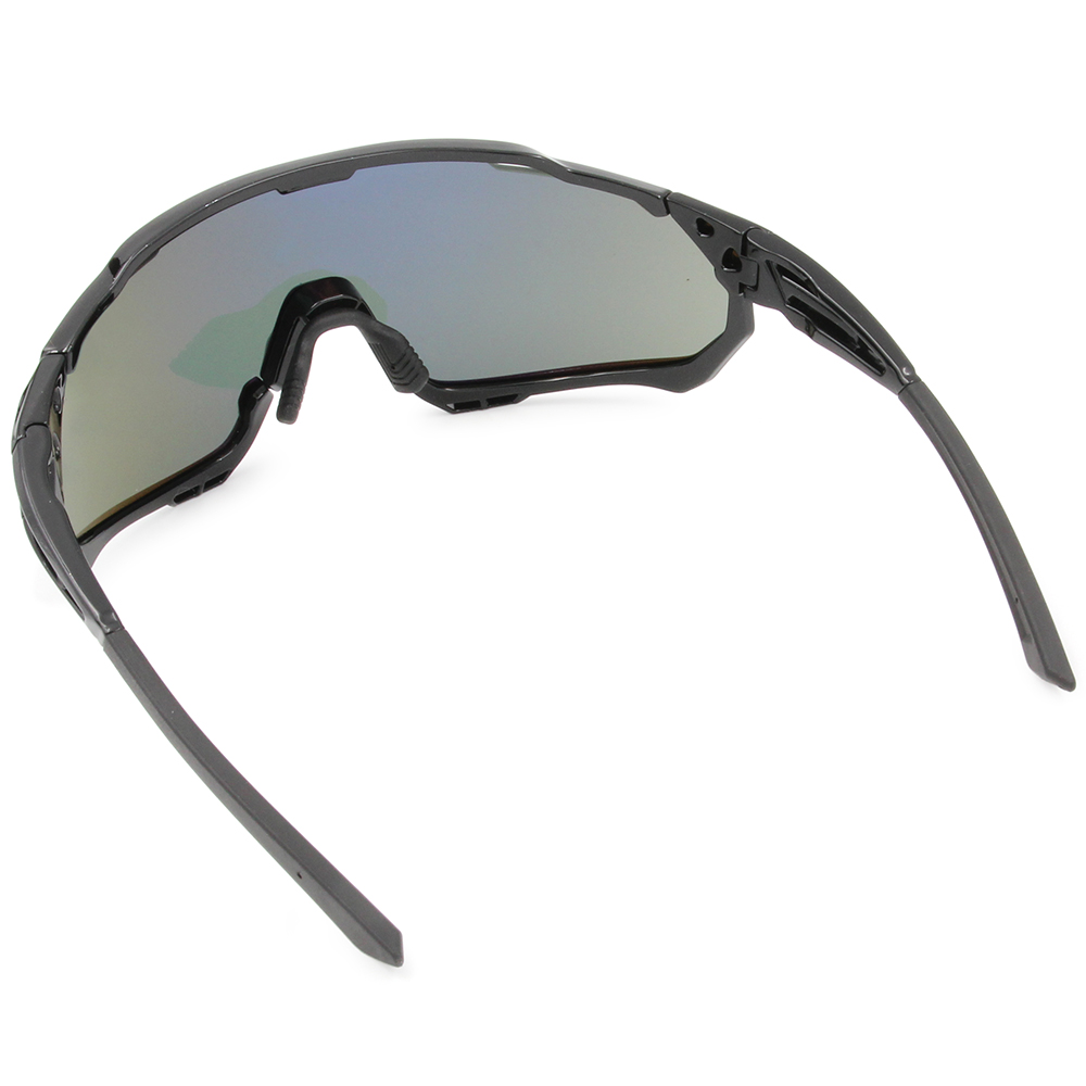 SUPER SPORT | 拼接雙色護眼框太陽眼鏡 | 百搭黑x灰