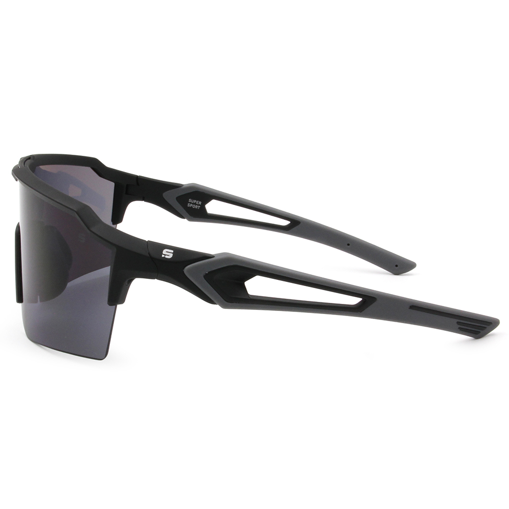 SUPER SPORT | 寒川冰影護眼框太陽眼鏡 | 冷冽黑