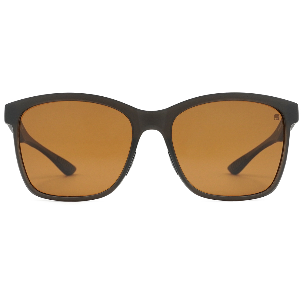 SUPER SPORT | 經典輕巧方框運動太陽眼鏡 | 暖茶咖