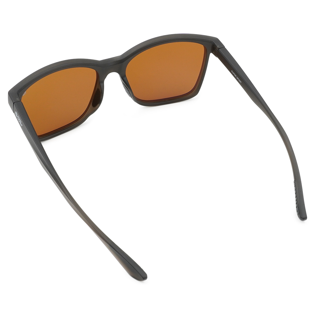 SUPER SPORT | 經典輕巧方框運動太陽眼鏡 | 暖茶咖