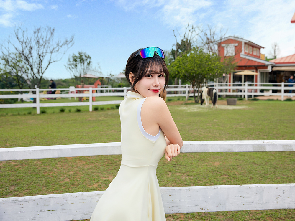 SUPER SPORT | 神秘北極圈護眼框太陽眼鏡 | 拼接黑綠