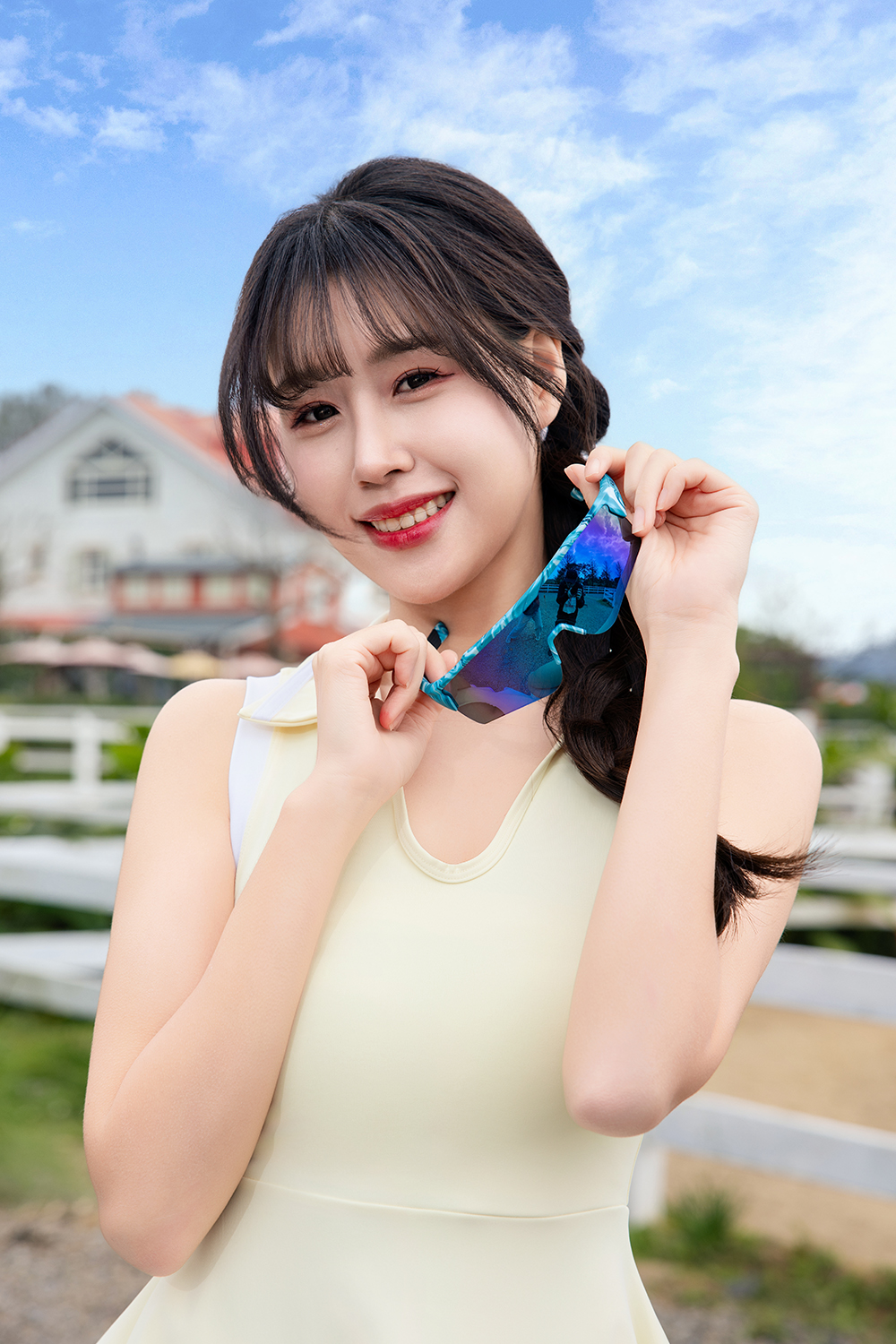 SUPER SPORT | 無所畏懼護眼框太陽眼鏡 | 流體藍