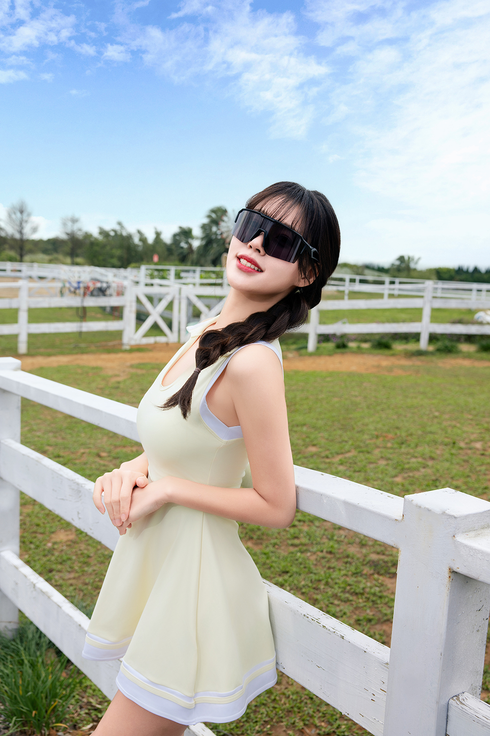 SUPER SPORT | 寒川冰影護眼框太陽眼鏡 | 冷冽黑