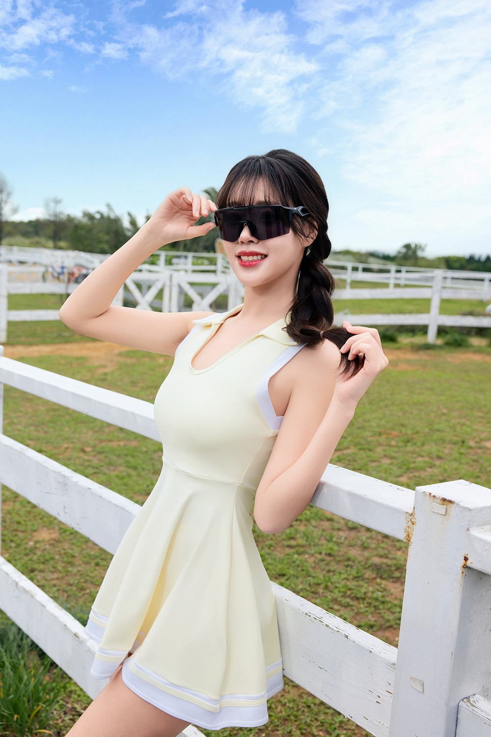 SUPER SPORT | 寒川冰影護眼框太陽眼鏡 | 冷冽黑