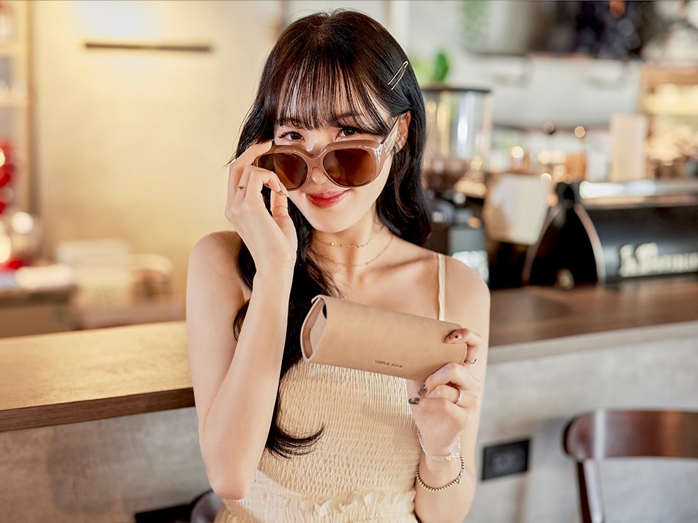 SUPER IDOL | 套鏡 | 明星氣質方框太陽眼鏡 | 焦糖棕