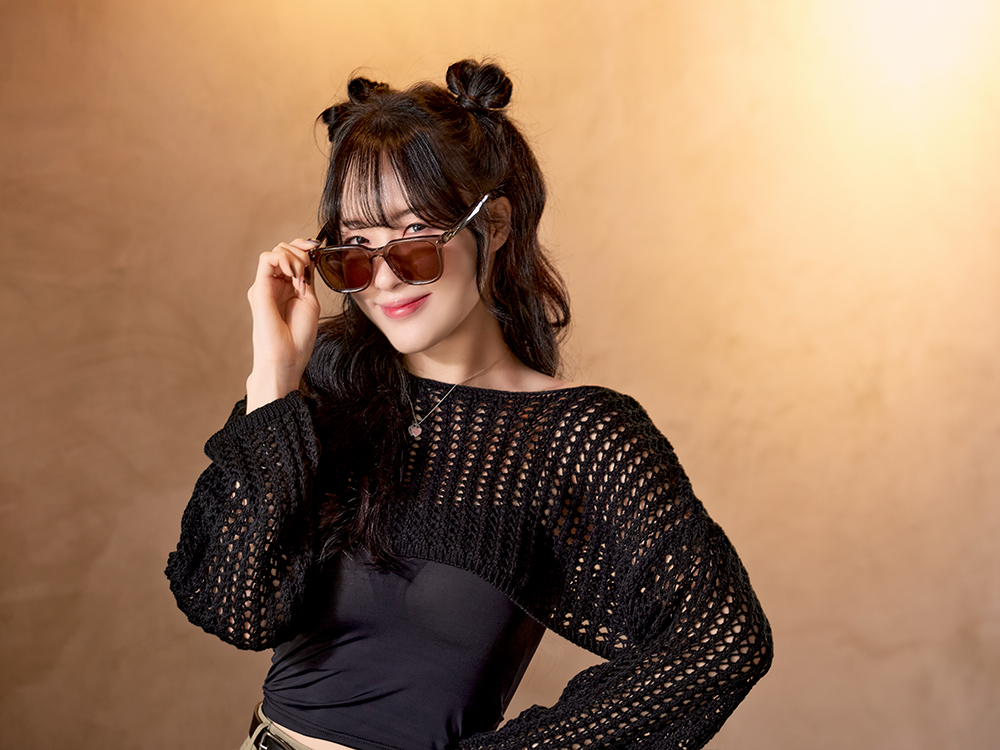 SUPER IDOL | 星辰及你長方框太陽眼鏡 | 曙光茶灰