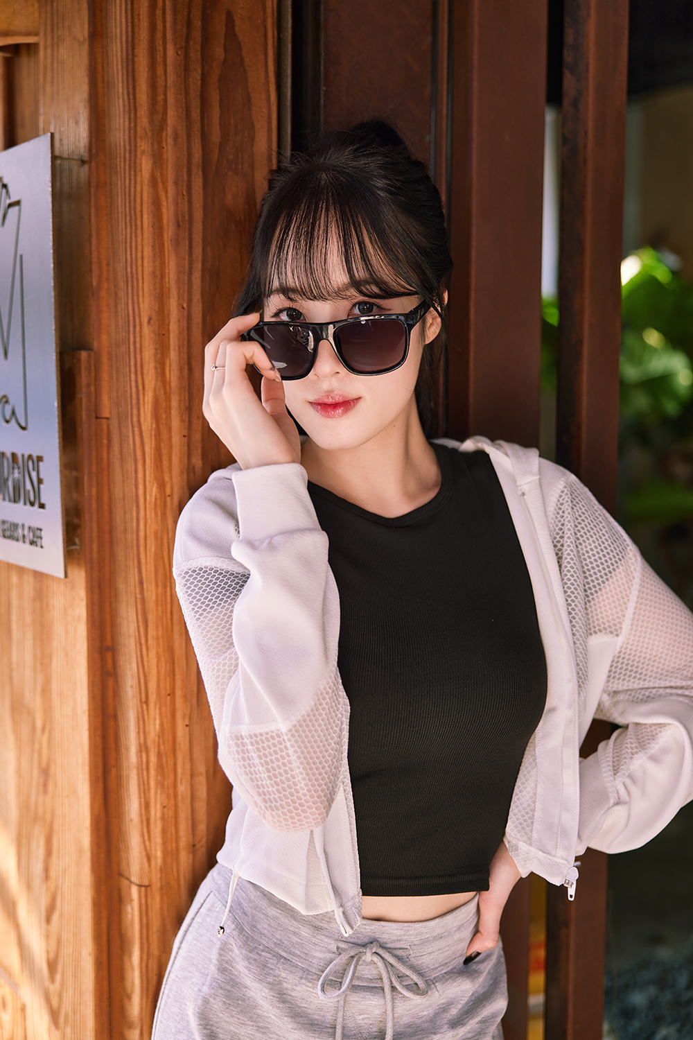 SUPER SPORT | 追夢飛行員方框運動太陽眼鏡 | 夢想黑