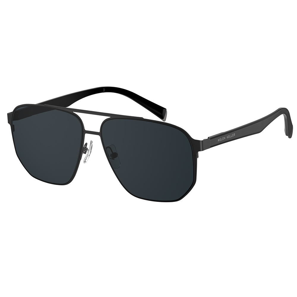 Helen Keller 極速領航雙槓飛行框太陽眼鏡 冷系黑