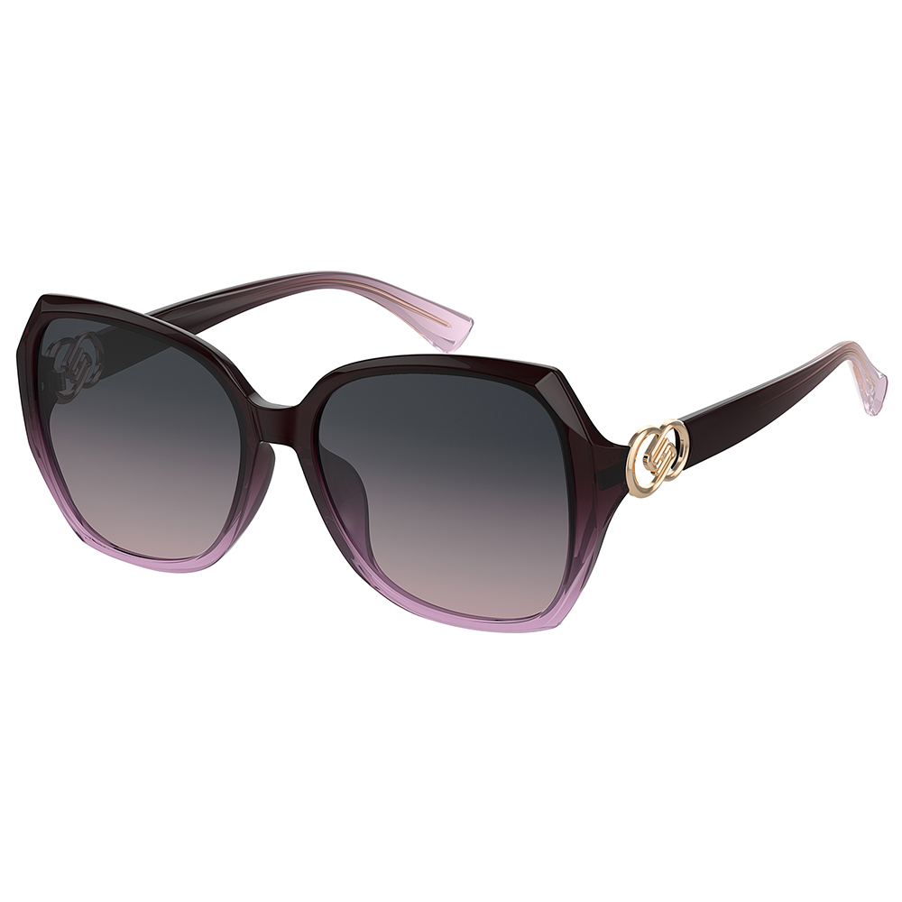 Helen Keller 半夏幽境多邊框太陽眼鏡 晚霞紫