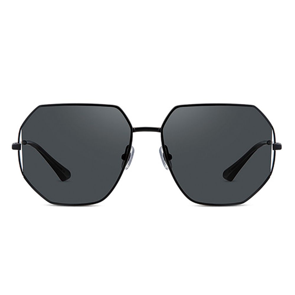 Helen Keller 簡而不凡簍空多邊框太陽眼鏡 沉靜灰