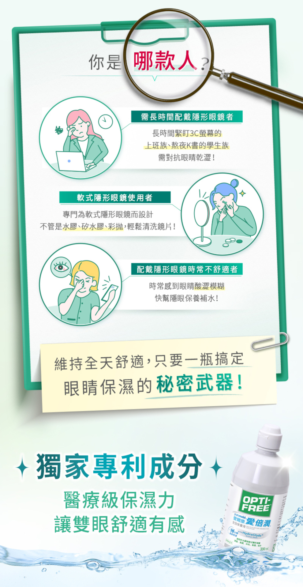 愛爾康愛倍潤全效保養液300ml