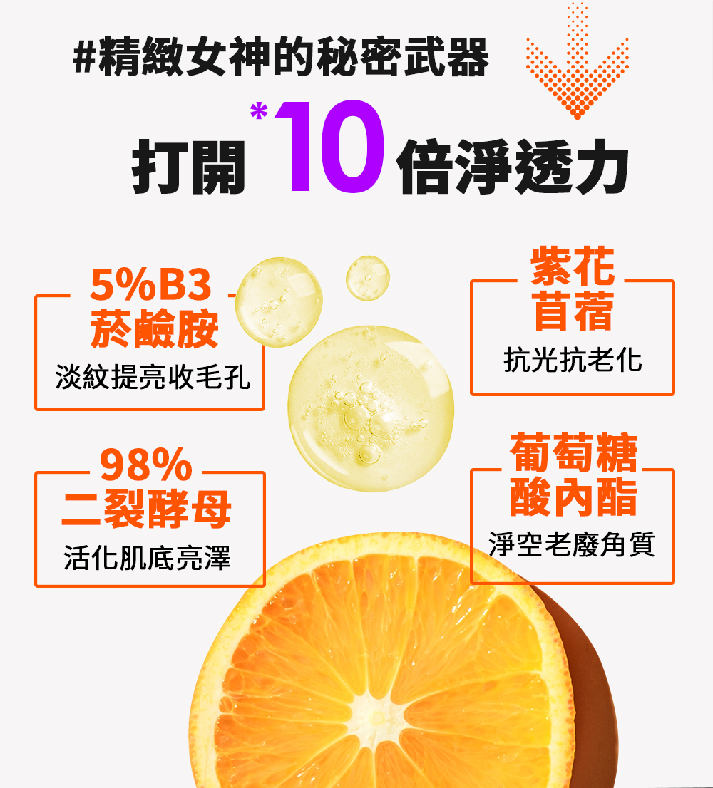 準女王 活酵煥膚精華液30ml｜PEZRI派翠胜肽保養專家