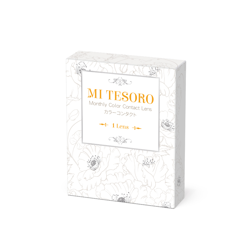 蜜緹彩色月拋隱形眼鏡(1片裝/初戀)