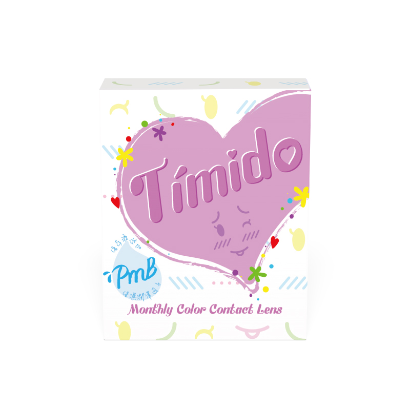 媞蜜多彩色月拋隱形眼鏡(1片裝/纏綿)