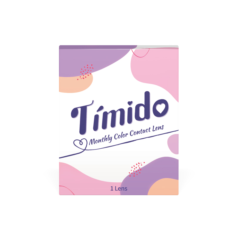 媞蜜多彩色月拋隱形眼鏡(1片裝/迷人妞)