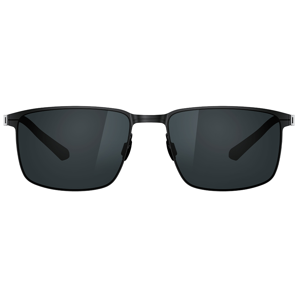 Helen Keller 街角輪廓方框太陽眼鏡 鈦黑