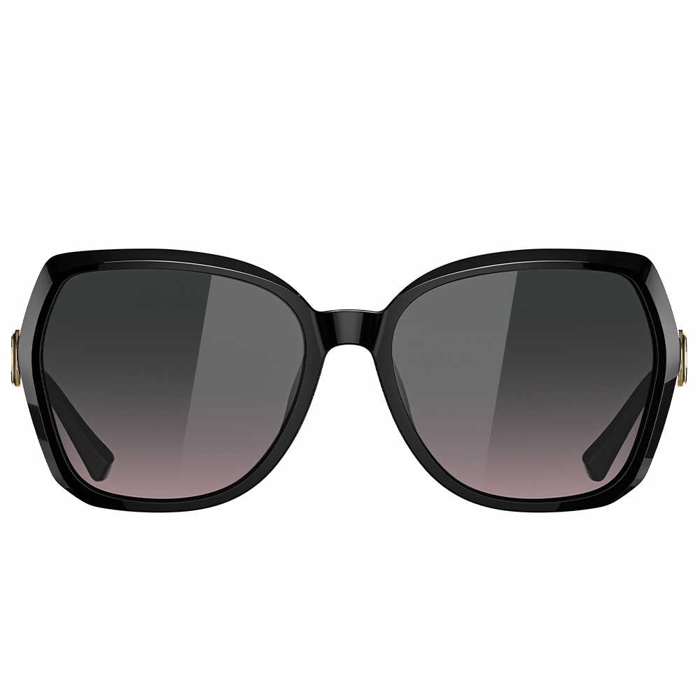 Helen Keller 無界多邊框太陽眼鏡 墨夜黑