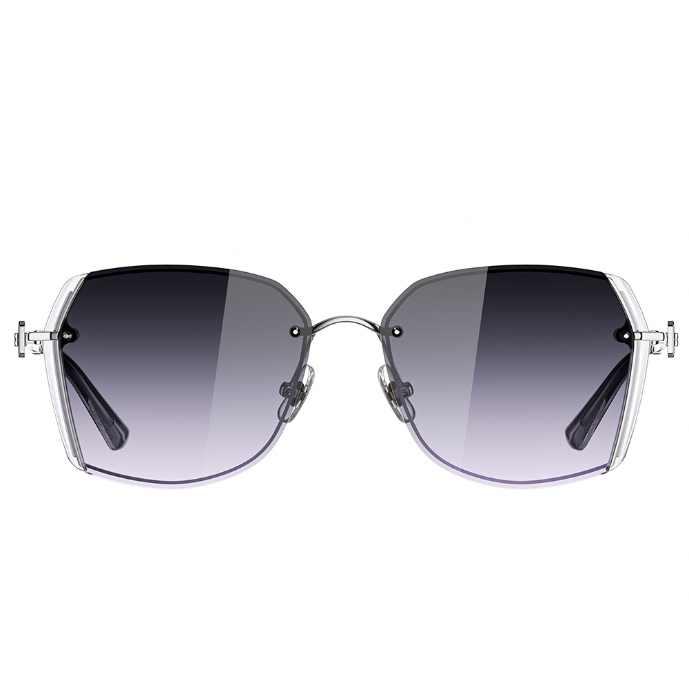 Helen Keller 薄暮多邊框太陽眼鏡 曜銀