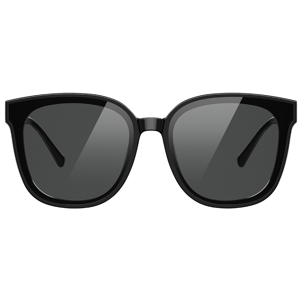 Helen Keller 單色時區大方框太陽眼鏡 月夜黑