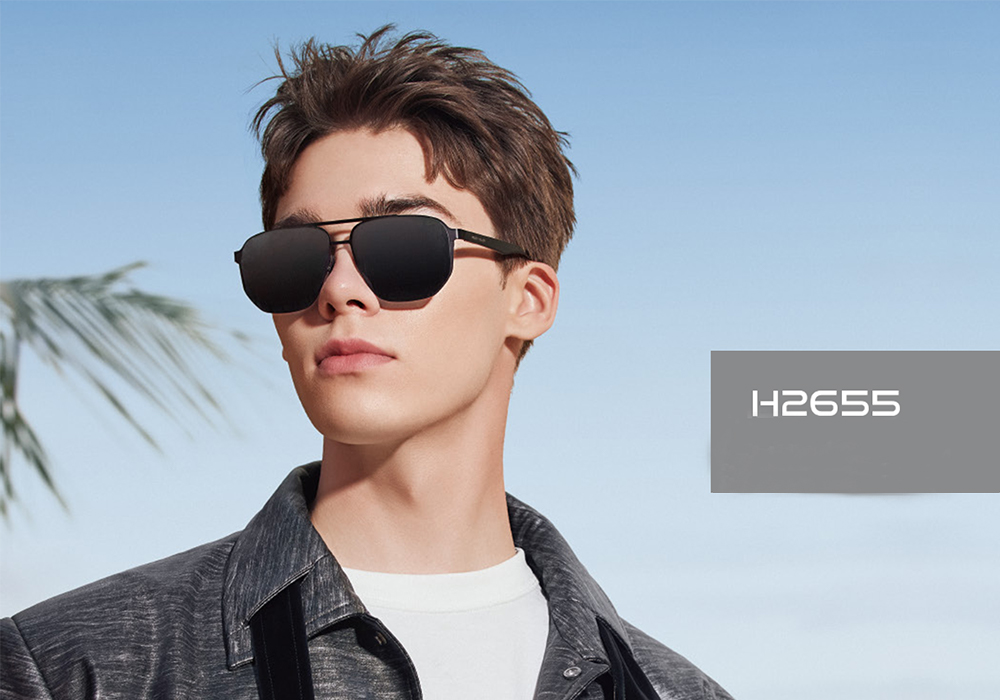 Helen Keller 極速領航雙槓飛行框太陽眼鏡 冷系黑