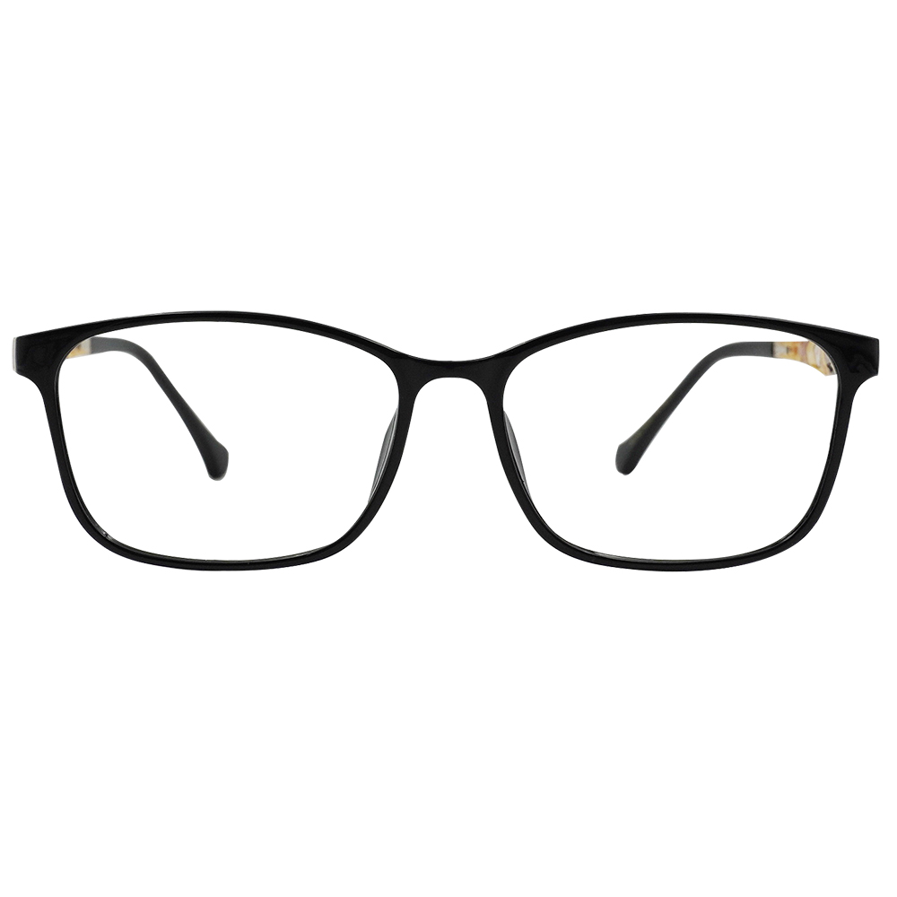 K-DESIGN動物聯萌 | 肉球日記 長方框眼鏡 | 極光黑