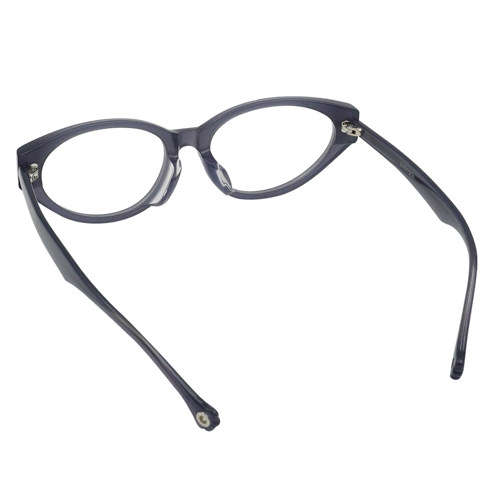 K-DESIGN動物聯萌 | 浮光貓語掛飾 貓眼框眼鏡 | 晨霧藍