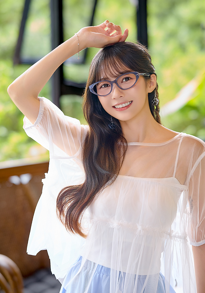 K-DESIGN動物聯萌 | 浮光貓語掛飾 貓眼框眼鏡 | 晨霧藍