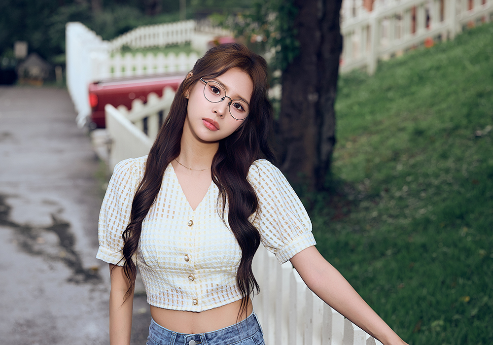 K-DESIGN動物聯萌 | 喵星夥伴小配飾 圓框眼鏡 | 羽影黑