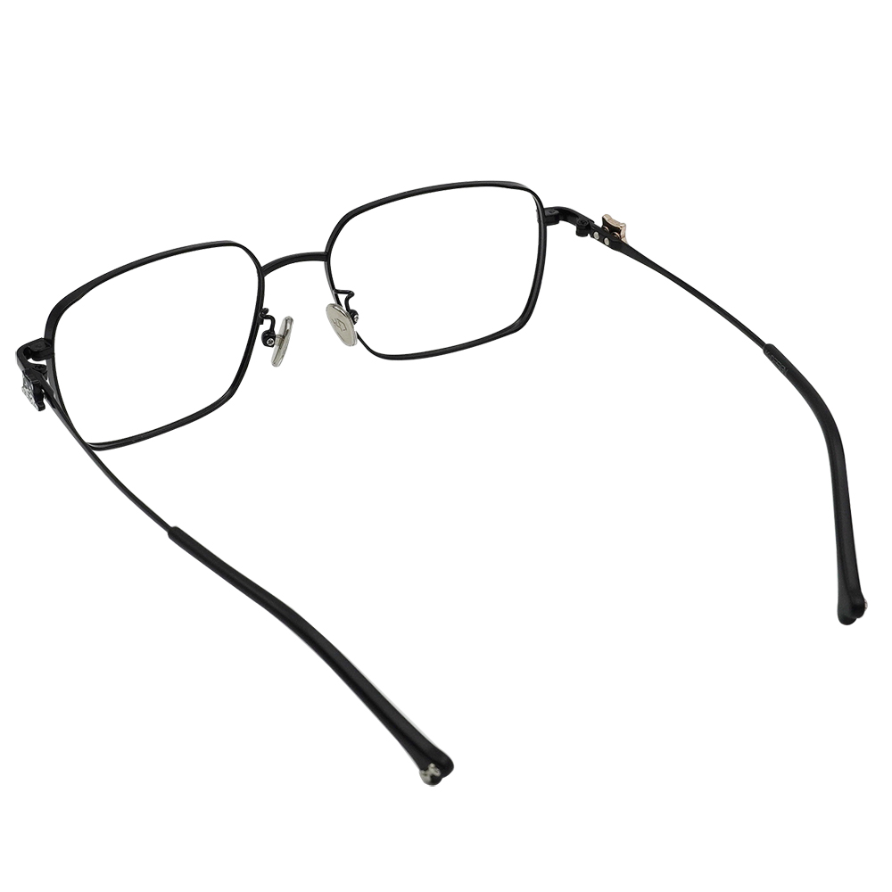 K-DESIGN動物聯萌 | 汪星樂園小配飾 長方框眼鏡 | 夜霧黑