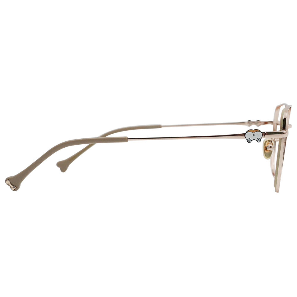 K-DESIGN動物聯萌 | 犬系選品小配飾 大方框眼鏡 | 奶霧咖