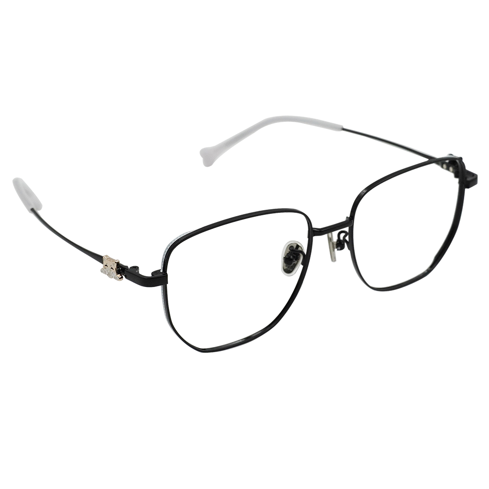 K-DESIGN動物聯萌 | 犬系選品小配飾 大方框眼鏡 | 墨黑