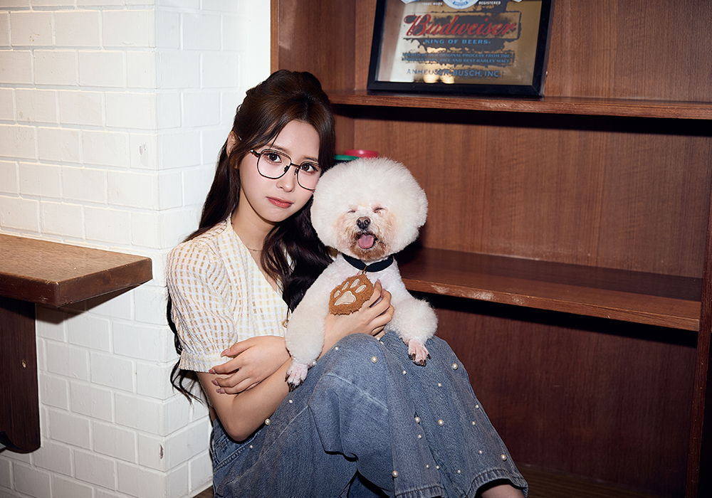 K-DESIGN動物聯萌 | 犬系選品小配飾 大方框眼鏡 | 墨黑