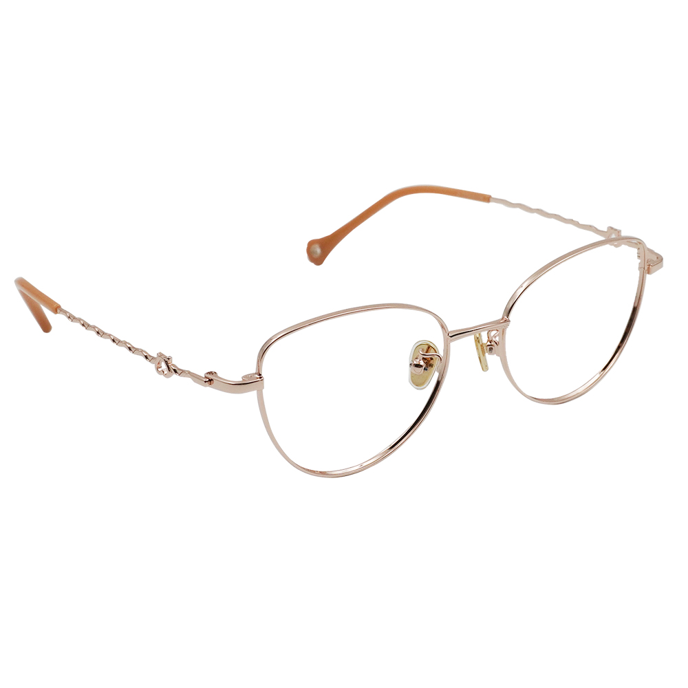 K-DESIGN動物聯萌 | 辰星貓掌掛飾 貓眼眶眼鏡 | 朝霞粉