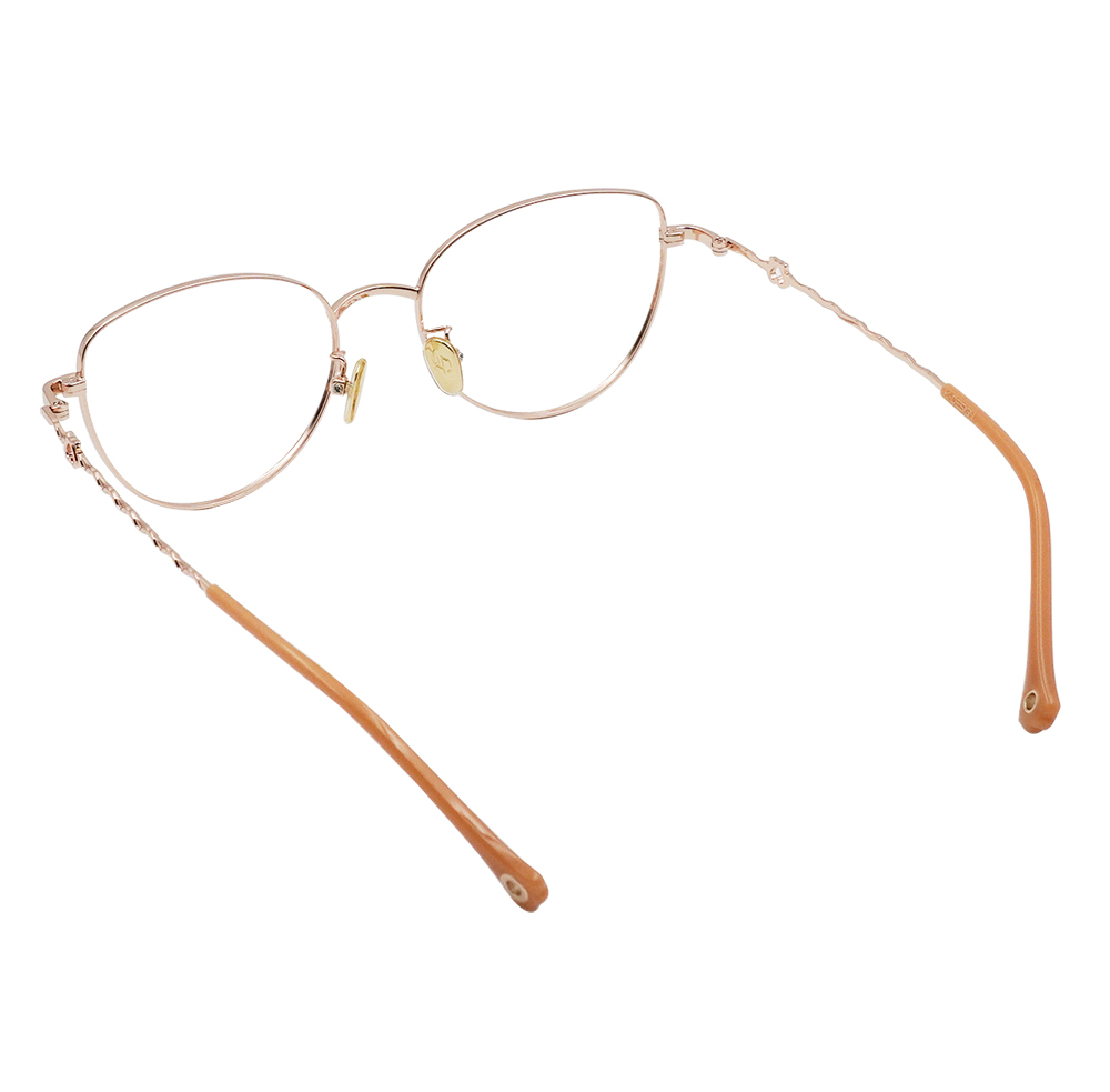 K-DESIGN動物聯萌 | 辰星貓掌掛飾 貓眼眶眼鏡 | 朝霞粉